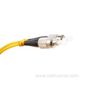 ST-ST duplex fiber optic patch cord